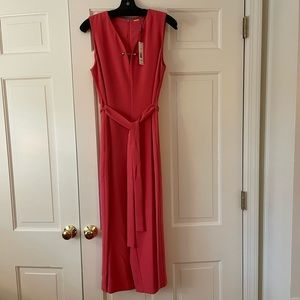 T Tahari jumpsuit - Size 10 - Pink/Coral. With tags.